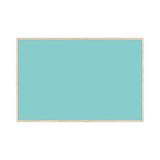 Bi-Office Magnetisch Bord Earth New Basic Caribe, 58,5 x 38,5 cm, Gelakte Stalen Oppervlakte, Lijst van Natuurlijk Dennehout