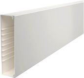 OBO Bettermann Wand- en plafondkanaal met bodemgaten 60x230x2000 polyvinylchloride zuiver wit RAL 9010