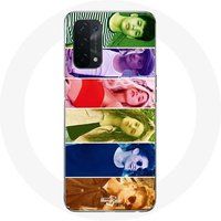 Maniacase Hoesjes voor Oppo A74 5G Chase Your Dreams Split Faces