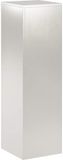 vidaXL Plantenstandaard zilver 30 x 30 x 100 cm Staal