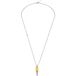 Police PEAGN0034103, collier homme, acier inoxydable, bicolore, sphérique