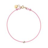 ICE Jewellery Diamond bracelet Cord Light pink 021105