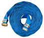 Tuyau d'eau multifonctionnel - Tuyau plat pour pompes à eau - PVC - 15 mètres de long - Raccord de 3-5 cm - Pression de travail de 6 bar - Convient pour piscines et drainage