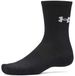 Merkloos / Sans marque Under Armour Performance Cotton Crewsokken 3 Eenheden Zwart EU 42-47 1/2