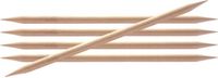 KnitPro Basix Birch sokkennaalden 20cm 5.50mm