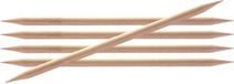 KnitPro Basix Birch sokkennaalden 20cm 5.50mm