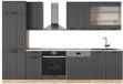 Vicco Fame-Line Unité de cuisine complète – 300 cm, WB Marbre Gris foncé