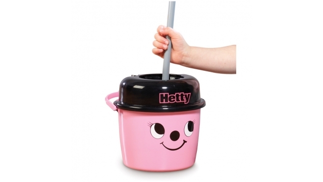 Basic Casdon Little Helper Little Hetty Mop en Emmer Roze