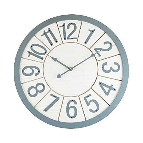 Mobili Rebecca Poor - RE6140 - Clock of Wall in MDF, Metal, Figures