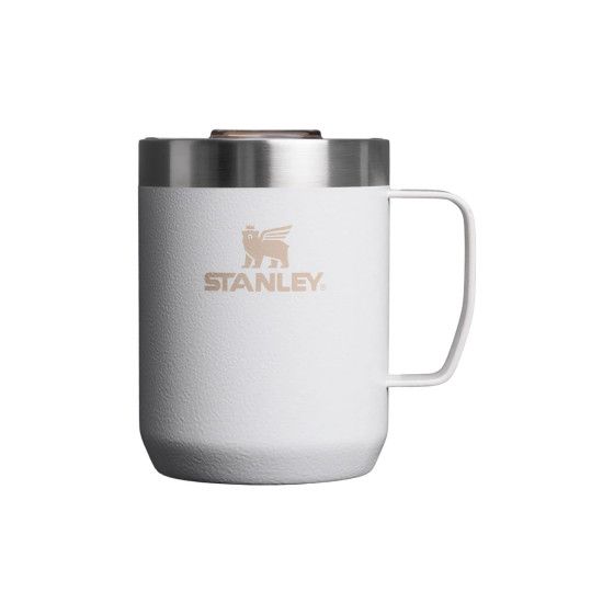 Stanley Everyday Camp Hammertone Frost Thermosbeker, 0.23L - Wit