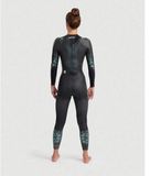 Arena Powerskin Storm Wetsuit Dames Koraalblauw/Zwart Blauw S