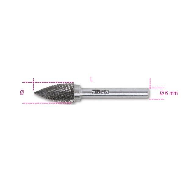 Beta 426MD/F6 Hardmetalen frezen - 004260534