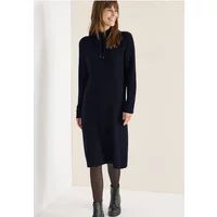 CECIL Cosy Donkerblauwe Urban geribbelde jurk XL