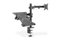 Digitus Bureauhouder Voor 32-Inch Monitor En 15,4-Inch Laptop Met Arm