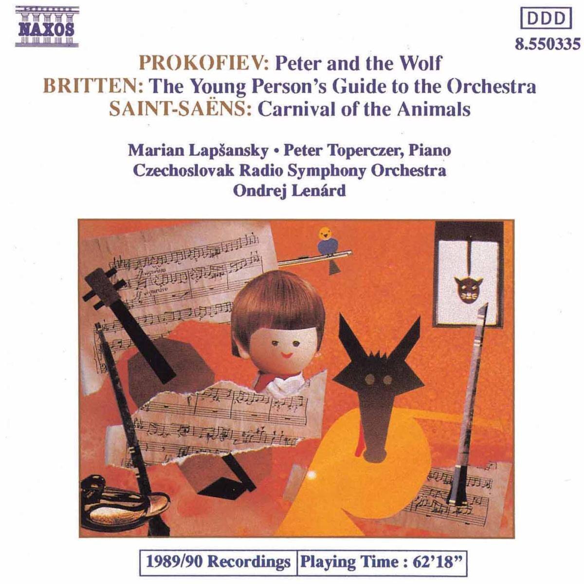 OUTHERE Prokofiev: Peter and the Wolf; Britten, Saint-Saens / Lenard