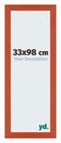 Your Decoration - Cadre puzzle 33x98 cm - Orange