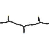 Showtec guirlande LED FX en caoutchouc noir, raccordable, blanc chaud, 200 LED, 20 m