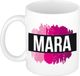 Bellatio Decorations Mara naam cadeau koffie mok