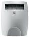 Radiateur avec élément chauffant de 1000/2000 watts, blanc/noir, avec thermostat