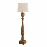 LOBERON Staande lamp Fernisto crème/bruin