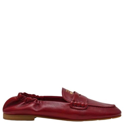 Steve Madden Newbury leren loafers - bordeaux
