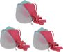 MSV Waszak voor delicaat wasgoed - 3x - lingerie/bh waszak - wit