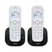 VTech CS1551 draadloze DECT-telefoon met 2 handsets met oplader, antwoordapparaat, oproepblokkering, beller-identificatie/oproep in wachttijd, handsfree luidspreker, display en toetsenbord met achtergrondverlichting