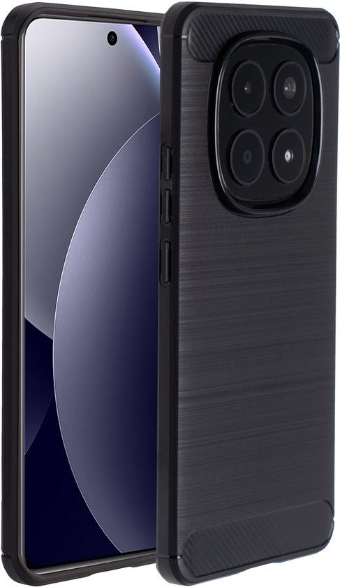 imoshion Brushed Backcover voor de Xiaomi Redmi Note 15 Pro (5G) - Zwart