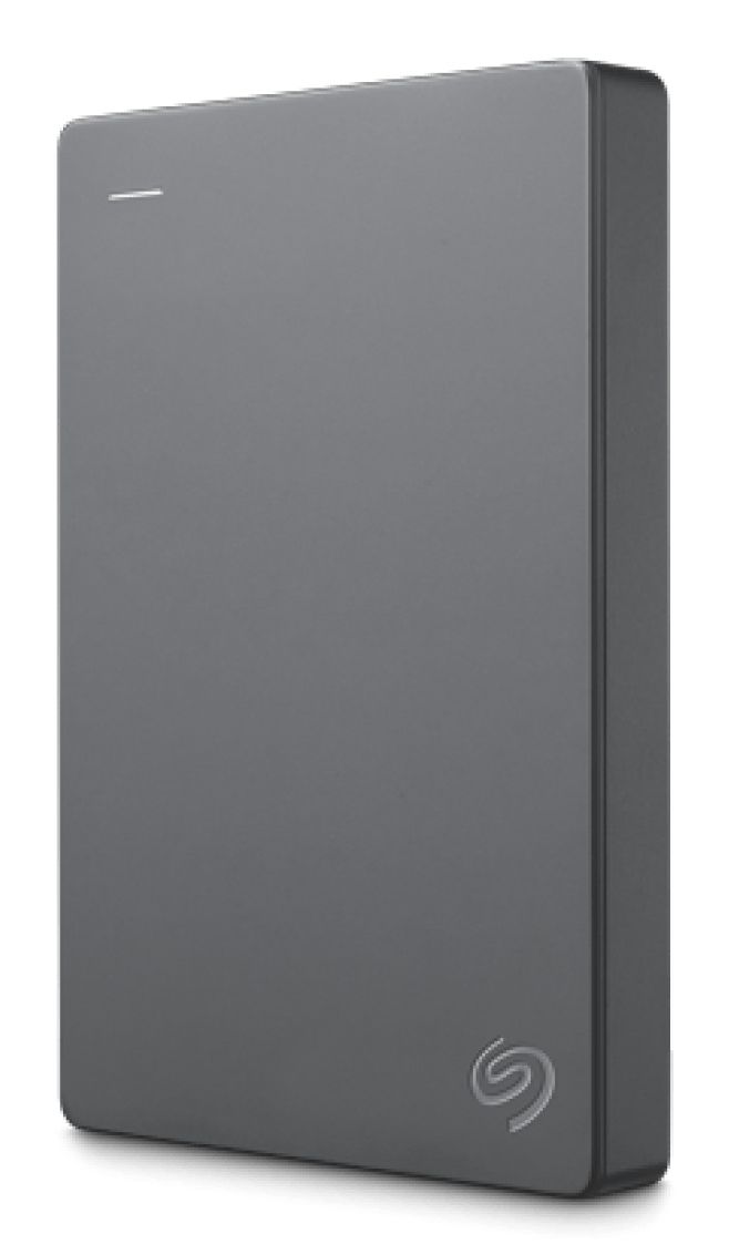 Seagate Basic 4TB External Hard Drive - Silver
