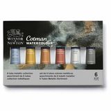 Winsor & Newton Cotman 6 Tubes Metallic Collection 6x8ml
