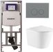Geberit QeramiQ Dely Toiletset - Glans Wit