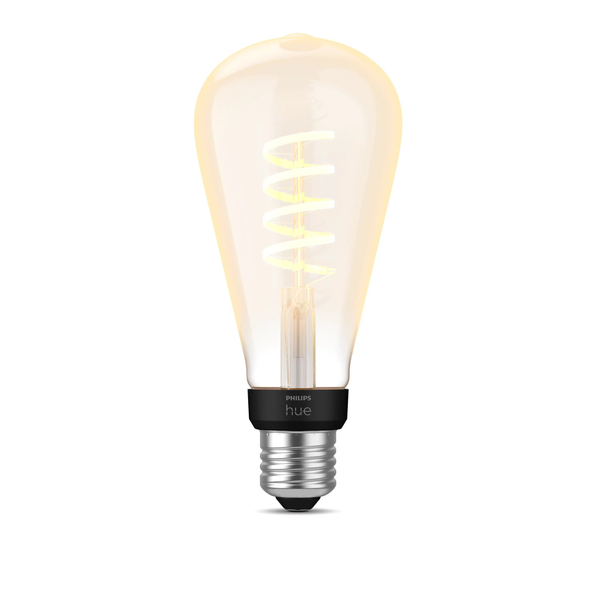 Philips Hue ST72 Edison E27 Smart Bulb - Warm to Cool White - Bluetooth