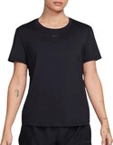NIKE W NK ONE CLASSIC DF SS TOP Dames Sporttop - Zwart - Maat XS