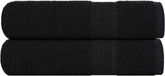 vidaXL Badhanddoeken FROGN 2 stuks 100x150 cm 360 g/m² Zwart