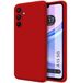 Tumundosmartphone Hoesjes van vloeibare siliconen, zeer zacht voor Samsung Galaxy A15 4G / 5G, rood