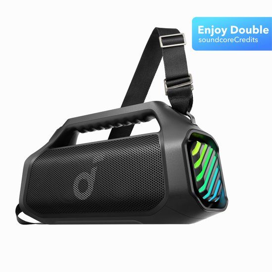 Soundcore Boom 2 Pro Zwart