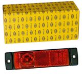 HELLA 2TM 008 645-951 Breedtelicht - LED - 24V - Opbouw/Schroefaansluiting - Lenskleur: Rood - LED lichtkleur: Rood - Kabel: 500mm - Achter