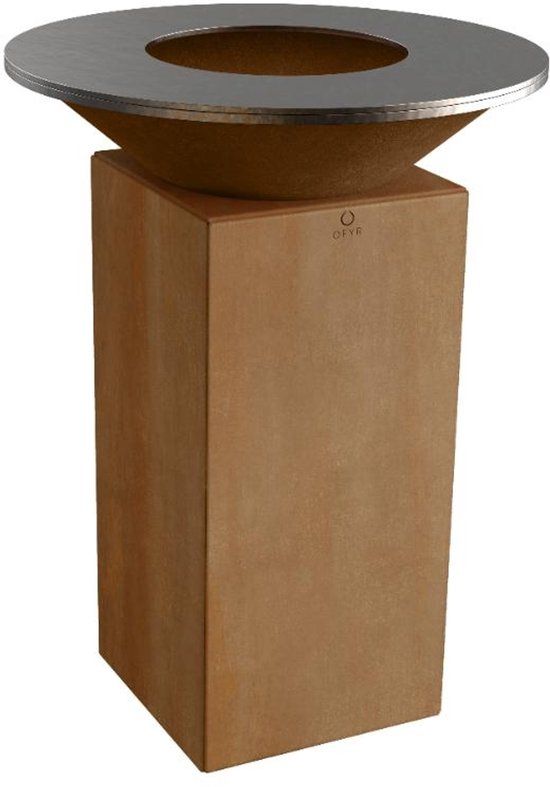 Ofyr Corten 75 - Open grillbarbecue - 75 cm - cortenstaal