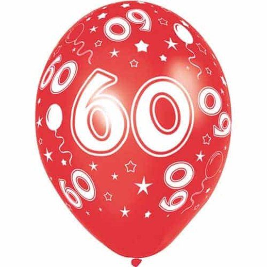 Folat - Ballonnen 60 jaar (5st)