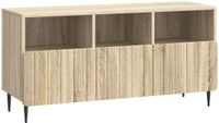 vidaXL TV-kast met lade Sonoma Eiken 102 x 34,5 x 50 cm Bewerkt hout