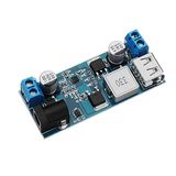 ICQUANZX DC 6V 9V 12V 24V naar DC 5V 5A Buck Converter Module, 9-36V Step Down naar USB 5V Transformer Dual Output Voltage Regulator Board