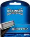 Wilkinson Sword Quattro 8 Têtes de Rasoir de Rechange