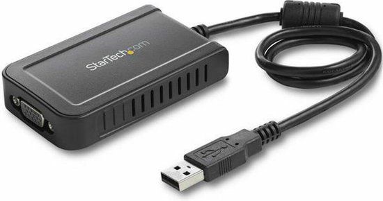 StarTech USB naar VGA Adapter - Zwart - 1920x1200