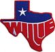 Rock Off Willie Nelson - Texas Patch - Blauw/Rood