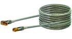 Schwaiger KVCWHD100 532 coax-kabel 10 m F Transparant, Wit