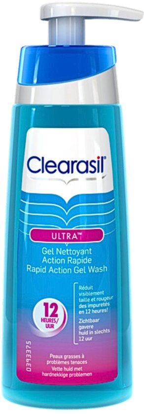 Clearasil Ultra Rapid Action Scrub Wash - 200 ml - Reinigingsgel