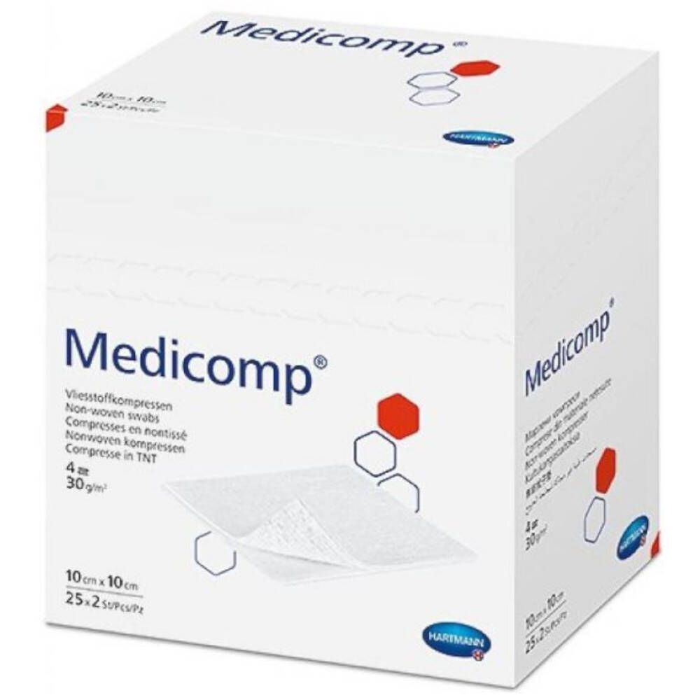 Hartmann Medicomp NAPKIN 10X10 50UNIDADES