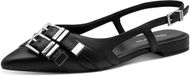 Tamaris Dames Slingpumps 1-29410-46 001 Zwart Leer Maat 39