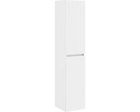vidaXL Wandgemonteerde Badkamerkast Wit 33 x 34,5 x 160 cm