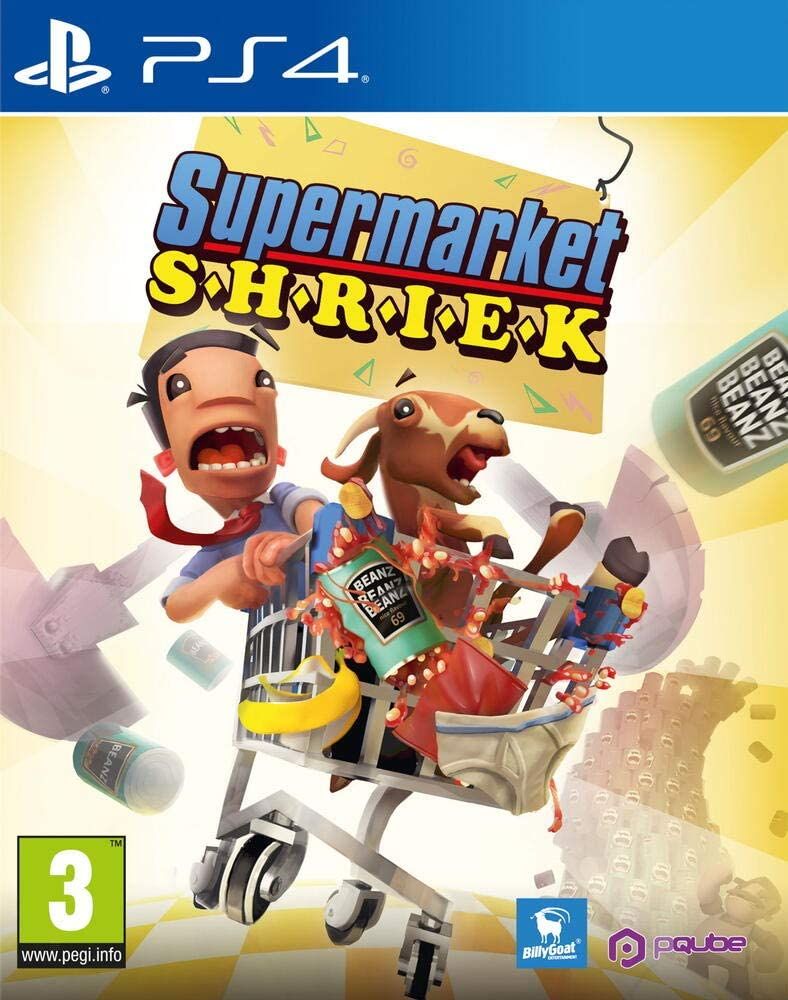 PQube Supermarket Shriek - PlayStation 4 - Race - 3+